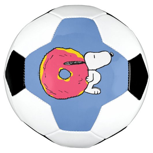 pinda's | Snoopy Pink Donut Voetbal (Gedraaid)