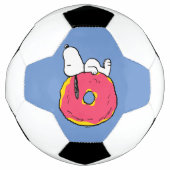 pinda's | Snoopy Pink Donut Voetbal (Voorkant)