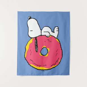 pinda's Snoopy Pink Donut Wandkleed