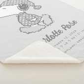 pinda's | Snoopy Polka Dot Pajamas Baby Sherpa Deken (3/4)