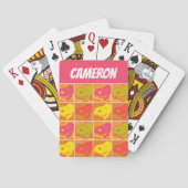 pinda's | Snoopy Pop Art Pattern speelkaarten (Achterkant)