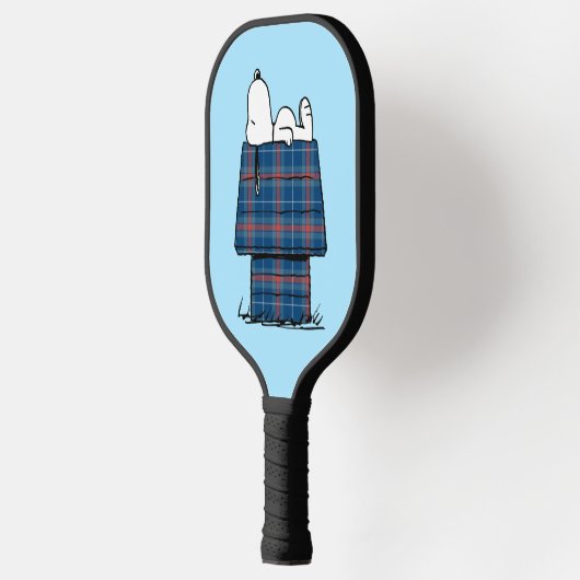 pinda's | Snoopy Pset Flannel Holiday Dog House Pickleball Paddle (Links)