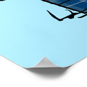 pinda's | Snoopy Pset Flannel Holiday Dog House Poster (Hoek)