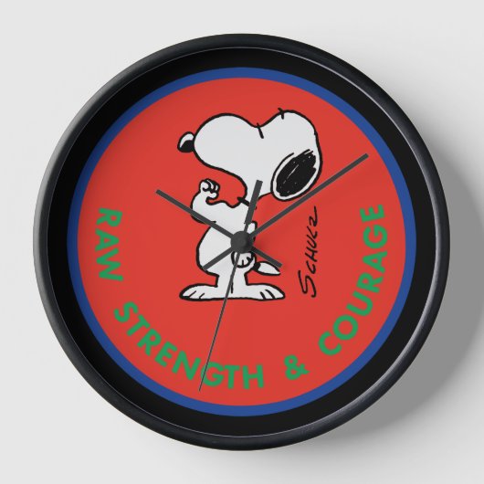 pinda's | Snoopy Raw Strength & Courage Badge (Voorkant)