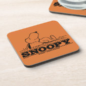 pinda's | Snoopy Rest Break Bier Onderzetter (Linkerzijde)