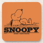 pinda's | Snoopy Rest Break Bier Onderzetter (Voorkant)