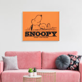 pinda's | Snoopy Rest Break Canvas Afdruk (Insitu (Woonkamer))