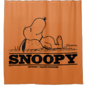 pinda's | Snoopy Rest Break Douchegordijn (Voorkant)