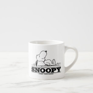 pinda's   Snoopy Rest Break Espresso Kop