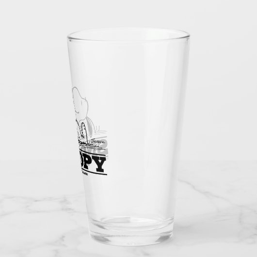 pinda's | Snoopy Rest Break Glas (Links)