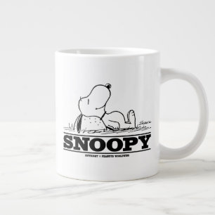 pinda's   Snoopy Rest Break Grote Koffiekop