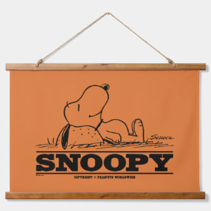 pinda's   Snoopy Rest Break Hangend Wandkleed
