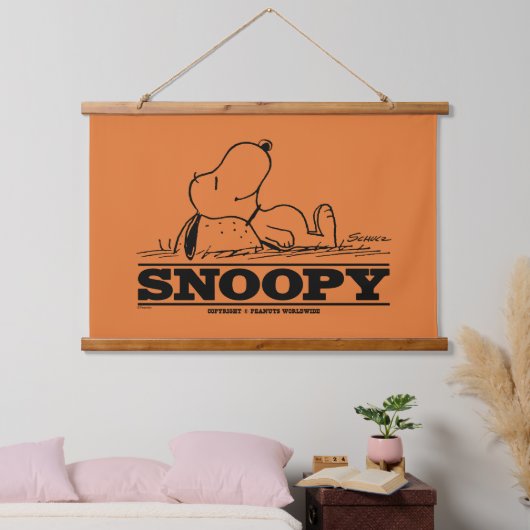 pinda's | Snoopy Rest Break Hangend Wandkleed (Slaapkamer)