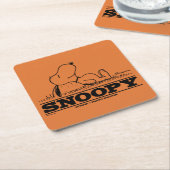 pinda's | Snoopy Rest Break Kartonnen Onderzetters (Schuin)