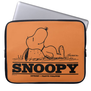 pinda's Snoopy Rest Break Laptop Sleeve