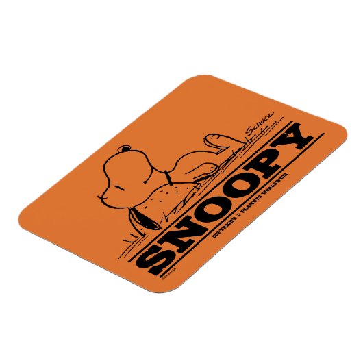 pinda's | Snoopy Rest Break Magneet (Linkerzijde)
