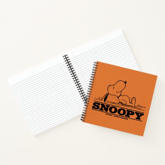 pinda's | Snoopy Rest Break Notitieboek (Binnen)