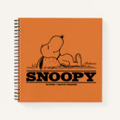 pinda's | Snoopy Rest Break Notitieboek (Voorkant)