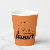 pinda's | Snoopy Rest Break Papieren Bekers (Voorkant)