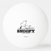 pinda's | Snoopy Rest Break Pingpongbal (Achterkant)