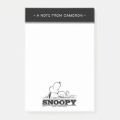 pinda's | Snoopy Rest Break Post-it® Notes (Voorkant)