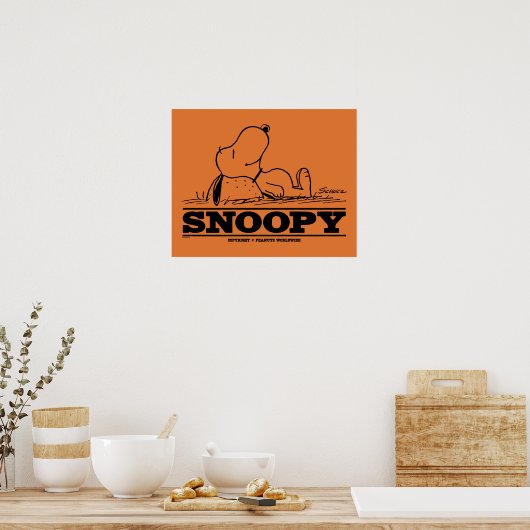 pinda's | Snoopy Rest Break Poster (Keuken)