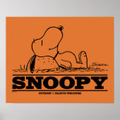 pinda's | Snoopy Rest Break Poster (Voorkant)