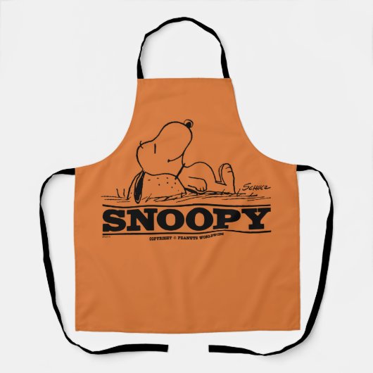 pinda's | Snoopy Rest Break Schort (Voorkant)