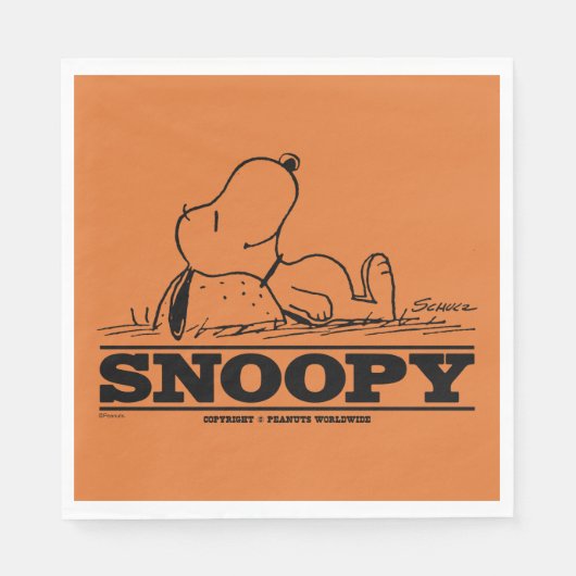pinda's | Snoopy Rest Break Servet (Voorkant)