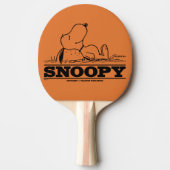 pinda's | Snoopy Rest Break Tafeltennisbatje (Voorkant)