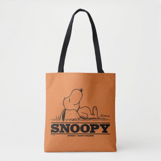 pinda's | Snoopy Rest Break Tote Bag (Voorkant)
