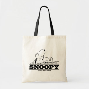 pinda's   Snoopy Rest Break Tote Bag