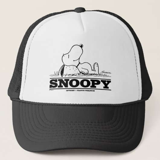 pinda's | Snoopy Rest Break Trucker Pet (Voorkant)