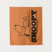 pinda's | Snoopy Rest Break Wandkleed (Voorkant)