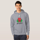pinda's | Snoopy Resting on Doghouse Hoodie (Voorkant volledig)