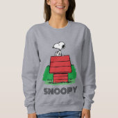 pinda's | Snoopy Resting on Doghouse Trui (Voorkant)