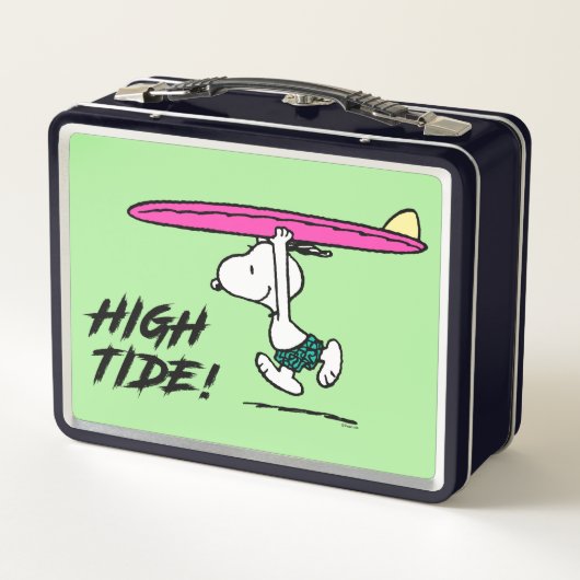 pinda's | Snoopy rijdend naar het Surf (Achterkant)