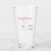 pinda's | Snoopy rijdend naar het Surf Glas (Achterkant)