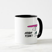 pinda's | Snoopy rijdend naar het Surf Mok (Voorkant rechts)