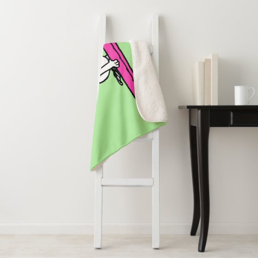 pinda's | Snoopy rijdend naar het Surf Sherpa Deken (In situ)