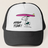 pinda's | Snoopy rijdend naar het Surf Trucker Pet (Voorkant)