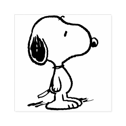 pinda's | Snoopy Rubberstempel (Afrduk)