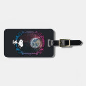 pinda's | Snoopy ruimtesonde ballon Bagagelabel (Voorkant horizontaal)