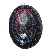 pinda's | Snoopy ruimtesonde ballon Dartbord (Voorkant Rechts)