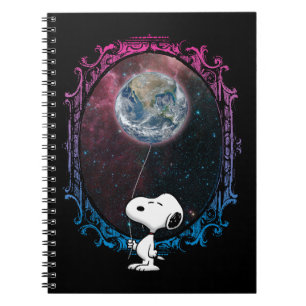 pinda's   Snoopy ruimtesonde ballon Notitieboek