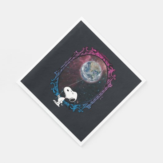 pinda's | Snoopy ruimtesonde ballon Servet (Hoek)
