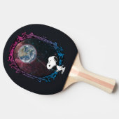 pinda's | Snoopy ruimtesonde ballon Tafeltennisbatje (Zijkant)