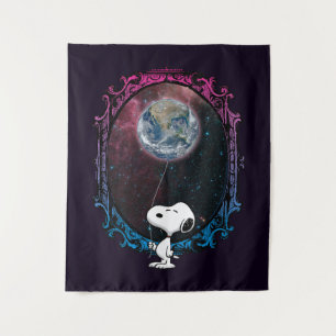 pinda's   Snoopy ruimtesonde ballon Wandkleed