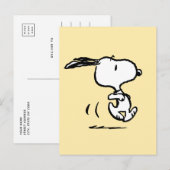 pinda's | Snoopy Running Briefkaart (Voorkant / Achterkant)
