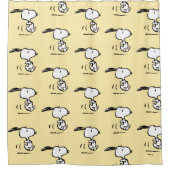 pinda's | Snoopy Running Douchegordijn (Voorkant)